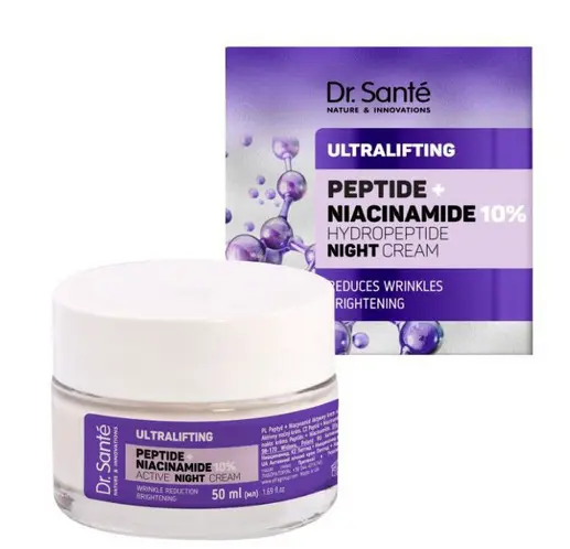 PLET.KREM DR.SANTE 50ml -PEPTIDE+NIACINAMIDE NOCNY