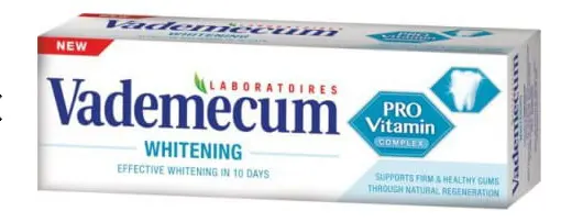 ZP VADEMECUM 75ml -EXP.WHITE&BRIGHT