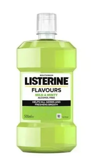 USTNA VODA LISTERINE 500ml -MILD MIN