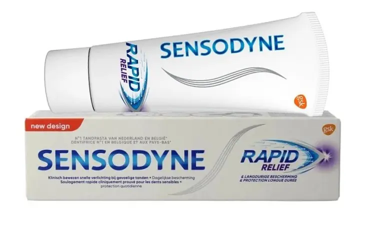 ZP SENSODYNE  75ml -RAPID+RELIEF