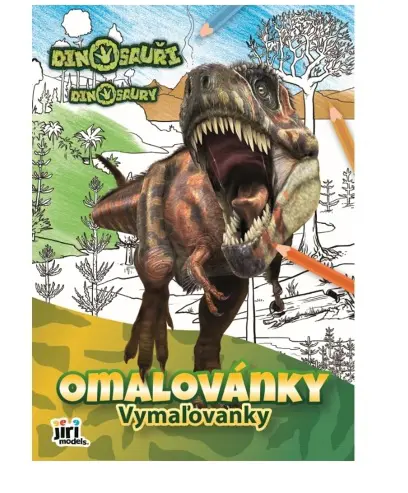 OMALOVANKA A4 -DINOSAURY