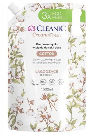 TEK.MYDLO CLEANIC 1500ml -UKLUD.COTTON