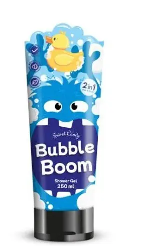 SG SWEET CANDY 250ml -2v1 BUBBLE BOOM