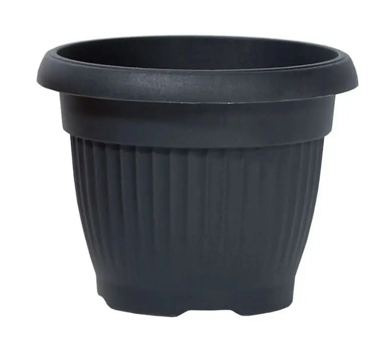 ,KVETINAC TERRA 25cm -ANTRACIT