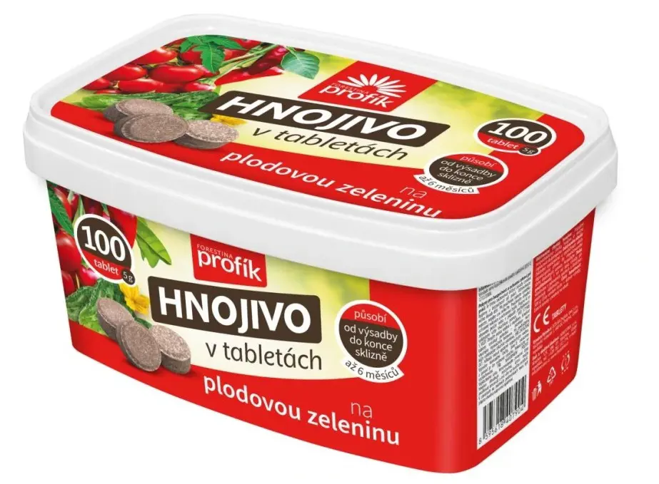 HNOJ PROFIK TABLETOVE NA PLOD. ZELENINU 100x5g