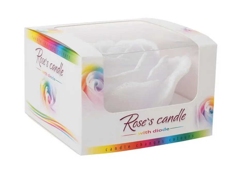 SVIECKA RUZA DIODA 125x75 -BOX