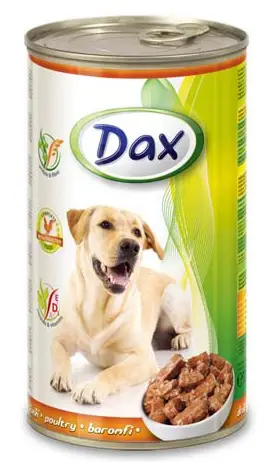 KRMIVO PSY KONZ. -DAX 1240g KURACI