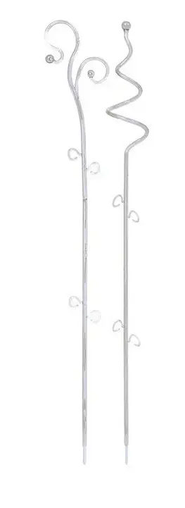 ,PODPERA PRE ORCHIDEU 58,5cm -TRANSPARENT