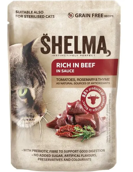 KRMIVO PRE MACKY KAP.SHELMA 85g-HOV