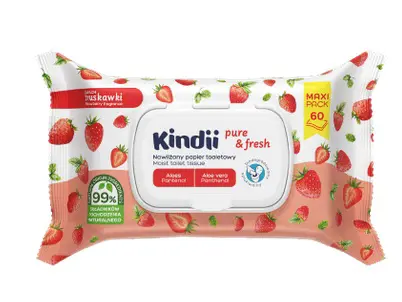TP KINDII VLHCENY 60ks -PURE&FRESH JAHODA