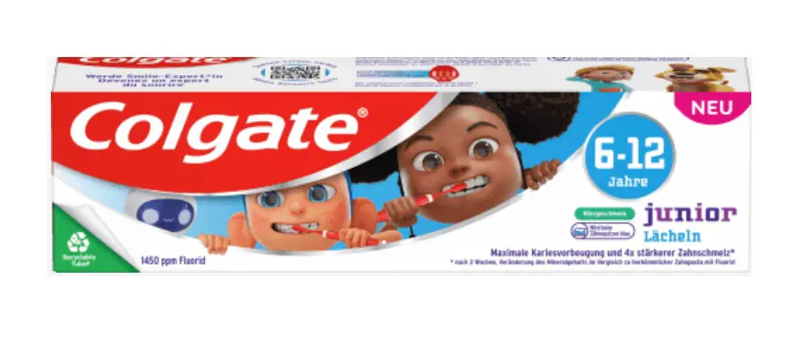 ZP COLGATE  75ml -DETSKA 6-12 rok  MINT