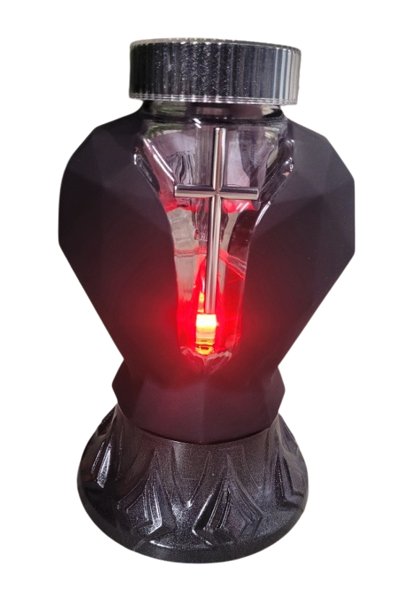 KAHANEC SOLAR 25cm SRDCE CIER.KRIZ