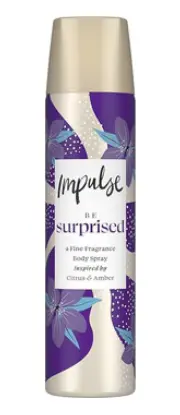 DEO IMPULSE 75ml -BE SURPRISED