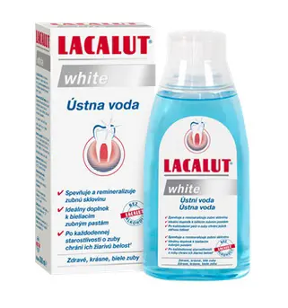USTNA VODA LACALUT 300ml -WHITE