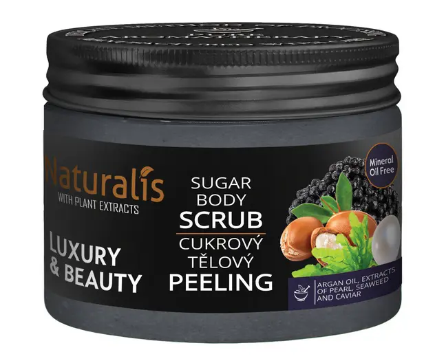 TEL.PEELING NATURALIS 250g -CUKROVY LUXURY