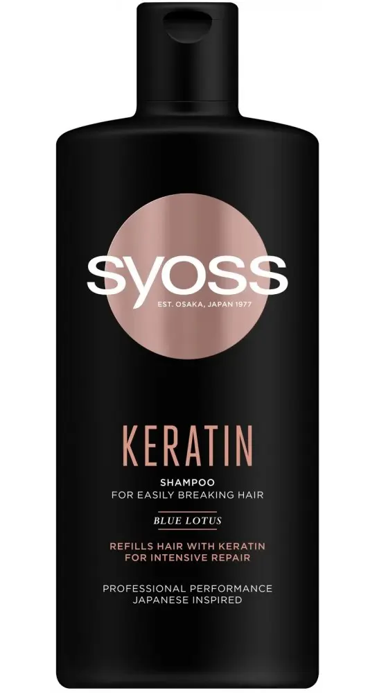 SAMPON SYOSS 440ml -KERATIN