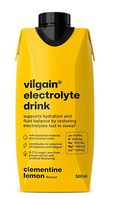 VILGAIN DRINK ELECTROLYTE 500ml -LEMON+MANDARINKA
