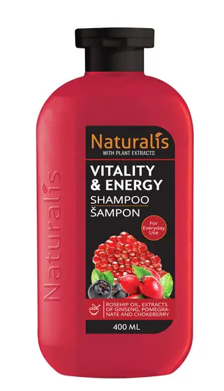 SAMPON NATURALIS 400ml -VITALITY&ENERGY