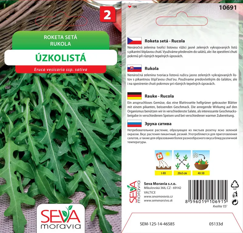 .RUKOLA -UZKOLISTA 1g* M