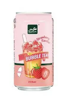 TROPICAL BUBBLE TEA 235ml -STRAWBERRY Z