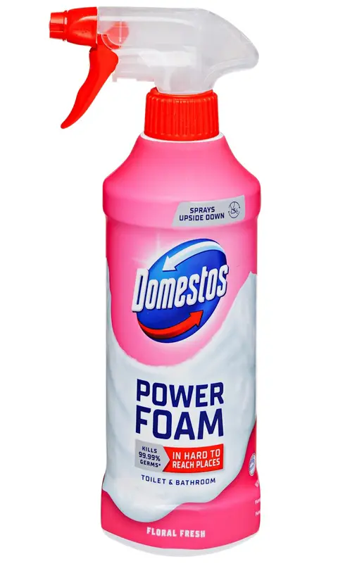DOMESTOS 435ml -POWER FOAM FLORAL