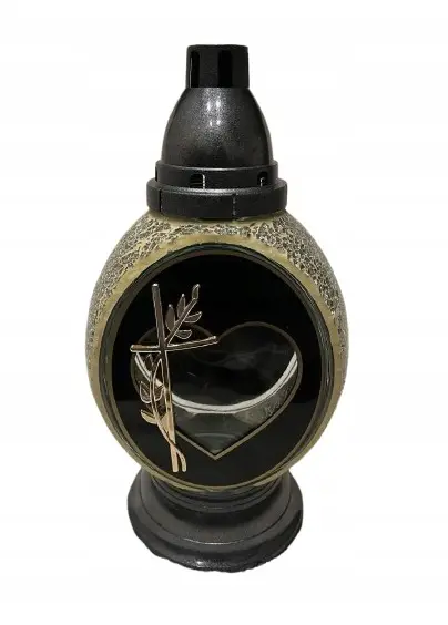 KAHANEC WITRAZ KAR.SRDCE ZLATE.36cm