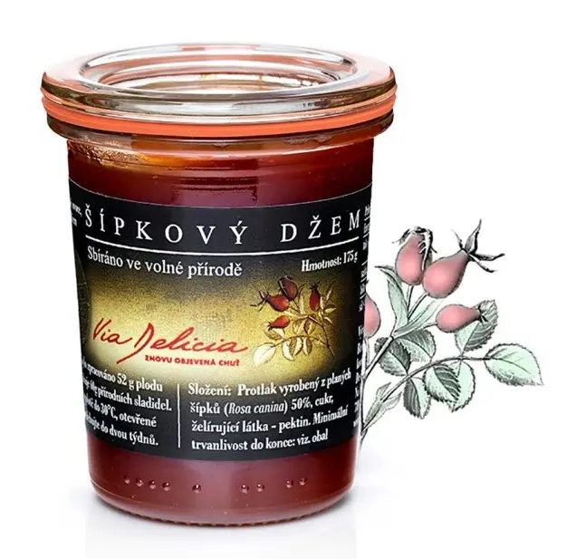 CK DZEM VIA DELICIA 175g -SIPKOVY