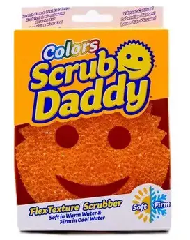 HUBKA SCRUB DADDY COLORS SINGLE PACKS ORANZOVA