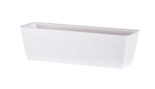 ,TRUHLIK RATAN 50cm -BIELY