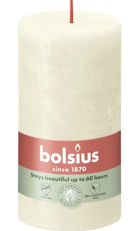 SVIECKA VALEC RUSTIC SHINE 68x190 -SOFT PEARL KREMOVA