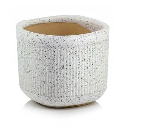 ,KVETINAC MOOD 13cm -HRANATY BIELY 01.714.13