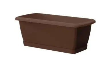 ,TRUHLIK RESPANA+MISKA 49cm -HNEDA