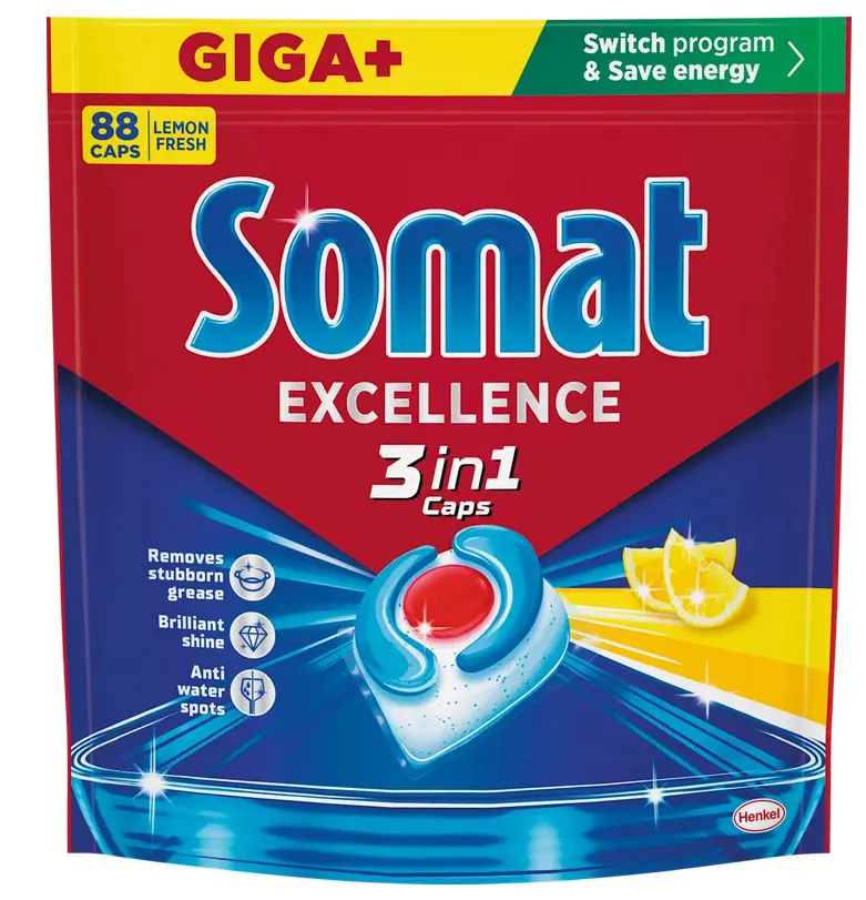 SOMAT TABLETY 88ks -3v1 EXCELL.LEMON