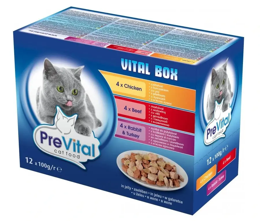 KRMIVO MACKY KAPSI. PREV.12x100g -KUR/HOV/MOR