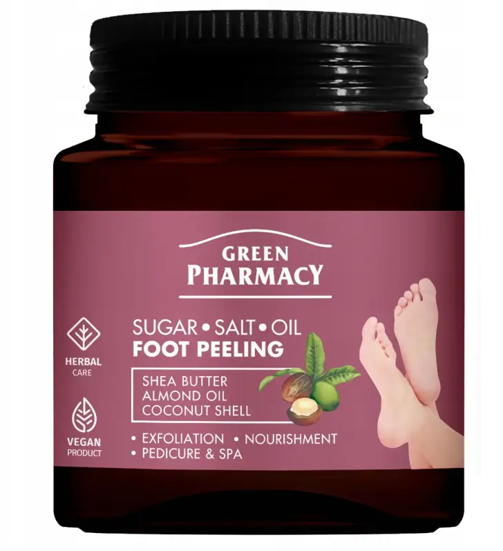 PEELING NA NOHY CUKROVO-SOLNY 300ml