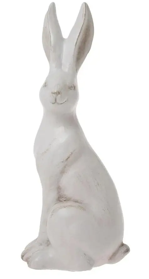 /VN-ZAJAC BIELY KERAMIKA 22cm