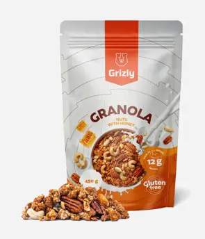 CK GRIZLY GRANOLA 450g -ORECHOVO MEDOVA