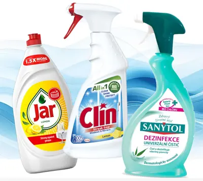 Čistiace prostriedky