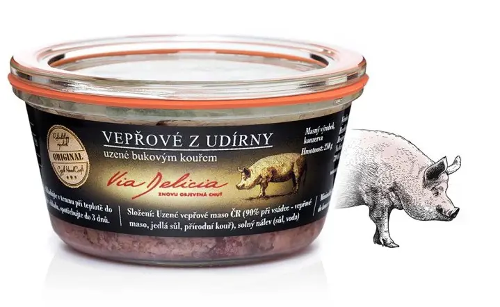 CK BRAVCOVE MASO 210g -UDENE BUK.DYMOM