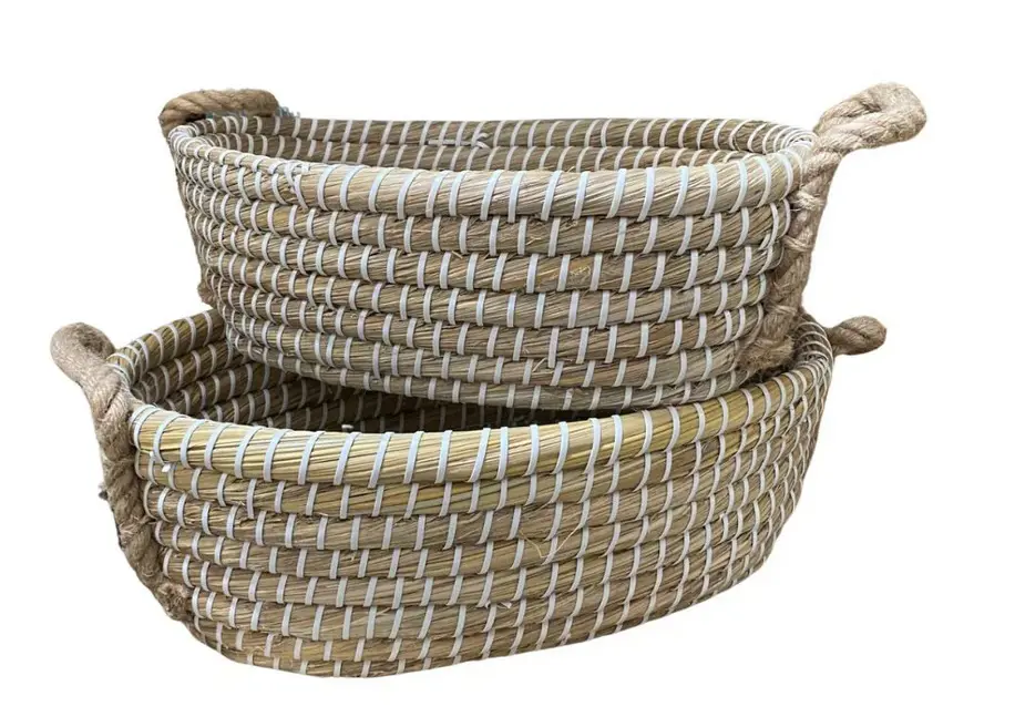 KOSIK OVALNY S PRUHMI 32cm -M