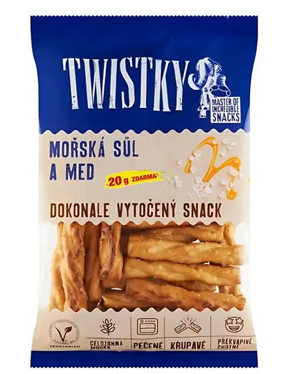 CK PECIVO SLANE TWISTKY 180g -SOL&MED