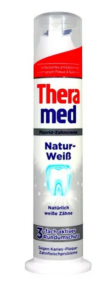 ZP THERAMED 100ml -NATURAL WHITE PUMPA