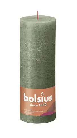 SVIECKA VALEC RUSTIC SHINE 68x190 -FRESH OLIVE