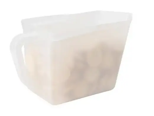 ZASOBNIK NA POTR.PLAST.1500ml -BIELY