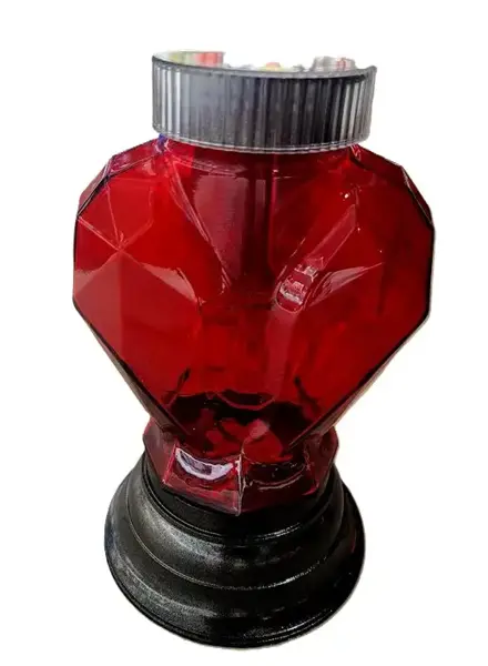 KAHANEC SOLAR 25cm SRDCE CERVENE