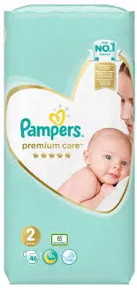 PAMPERS PREMIUM 2 PREMIUM 2-8kg 46ks