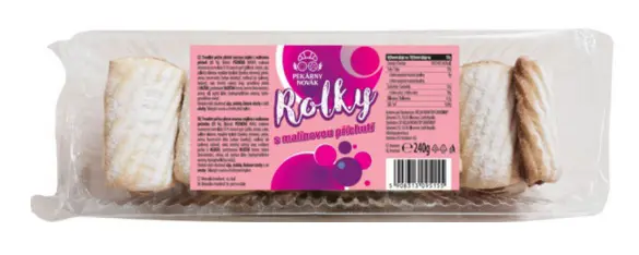 CK ROLKY 240g -MALINOVE