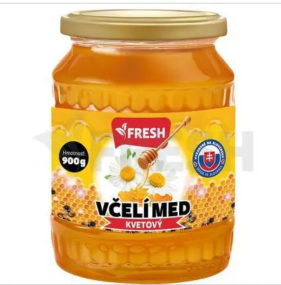 CK MED VCELI KVETOVY SKLO 900g -FRESH