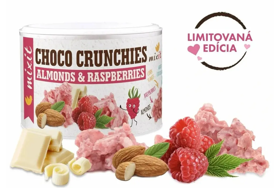 CK MIXIT COKOHRUDKY 140g -MALINOVE+MANDLE