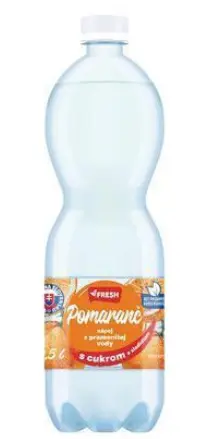 VODA FRESH 0,5l -POMARANC Z
